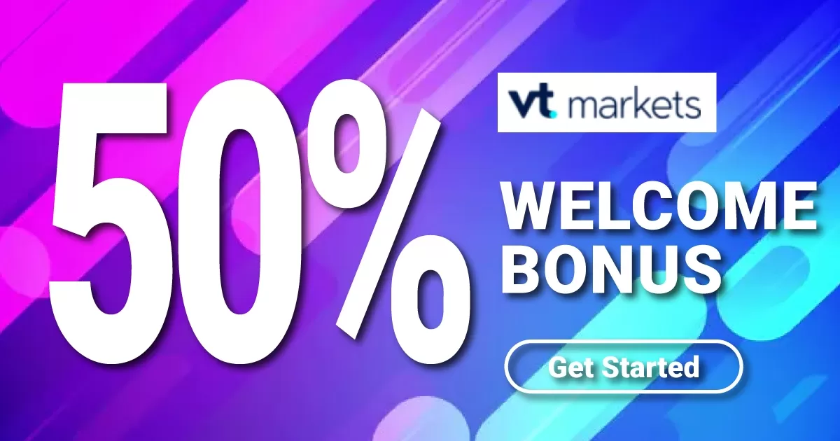 VTMarket 50% Forex Welcome Trading Bonus