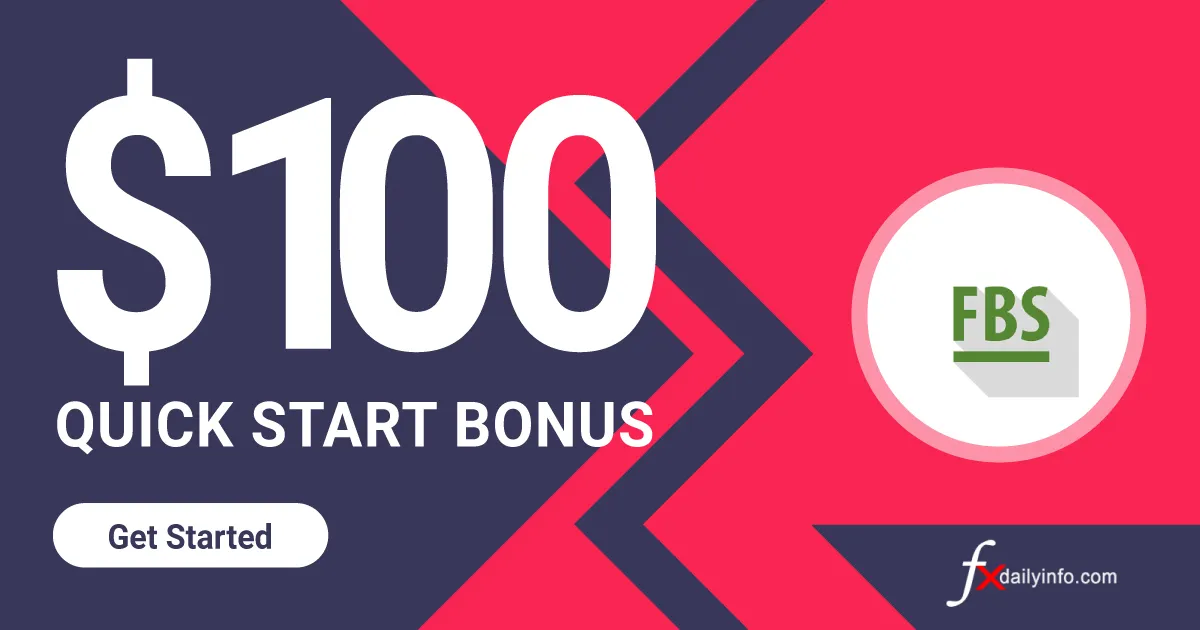 FBS 100 USD Forex Quick Start Bonus in 2022