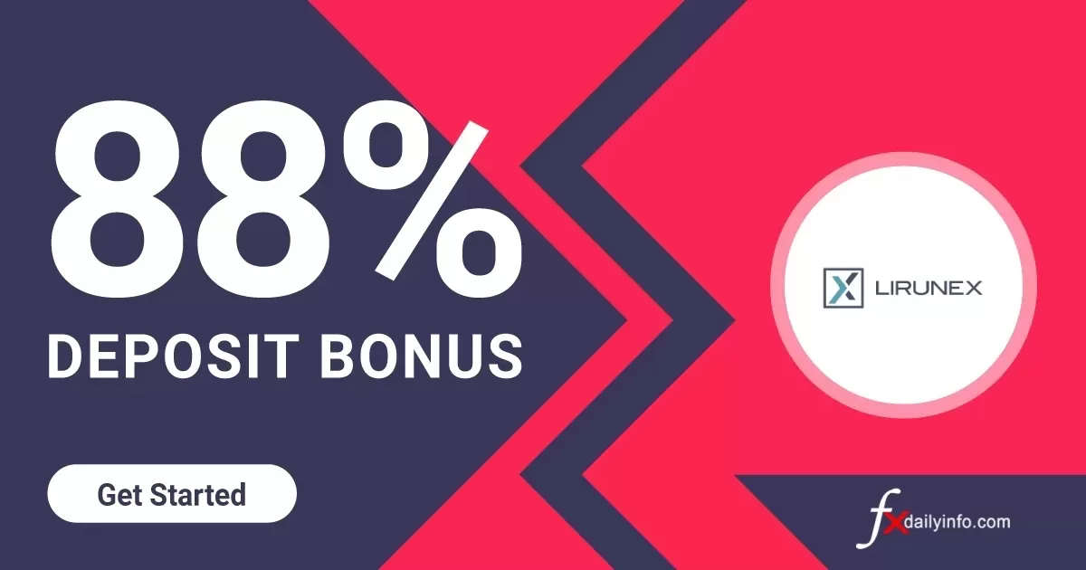 Lirunex 88% Forex Deposit Bonus 2022