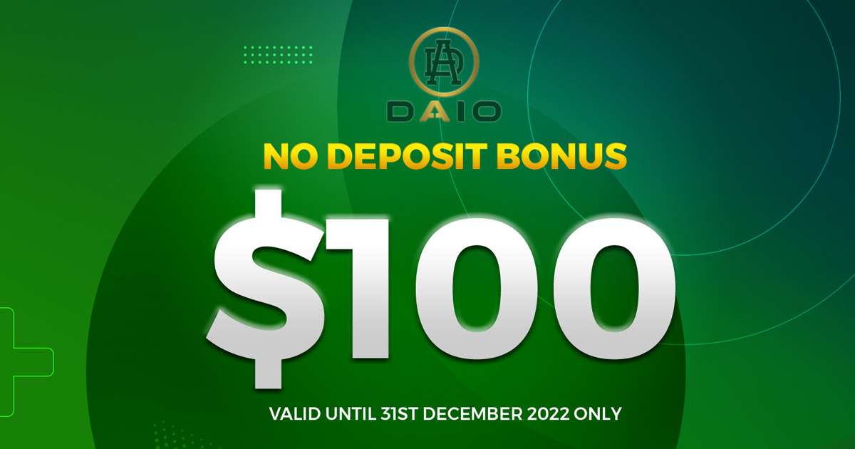 Daio Capital $100 Forex No Deposit Bonus