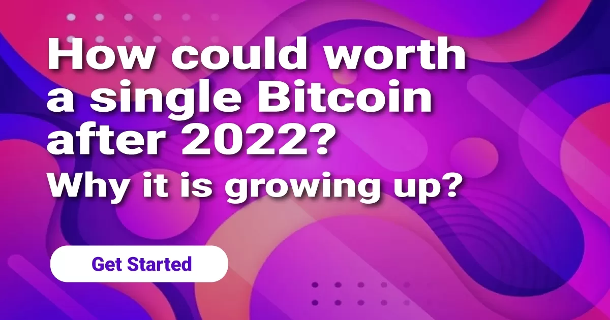 How could worth a single Bitcoin after 2022? Why it is growing up?