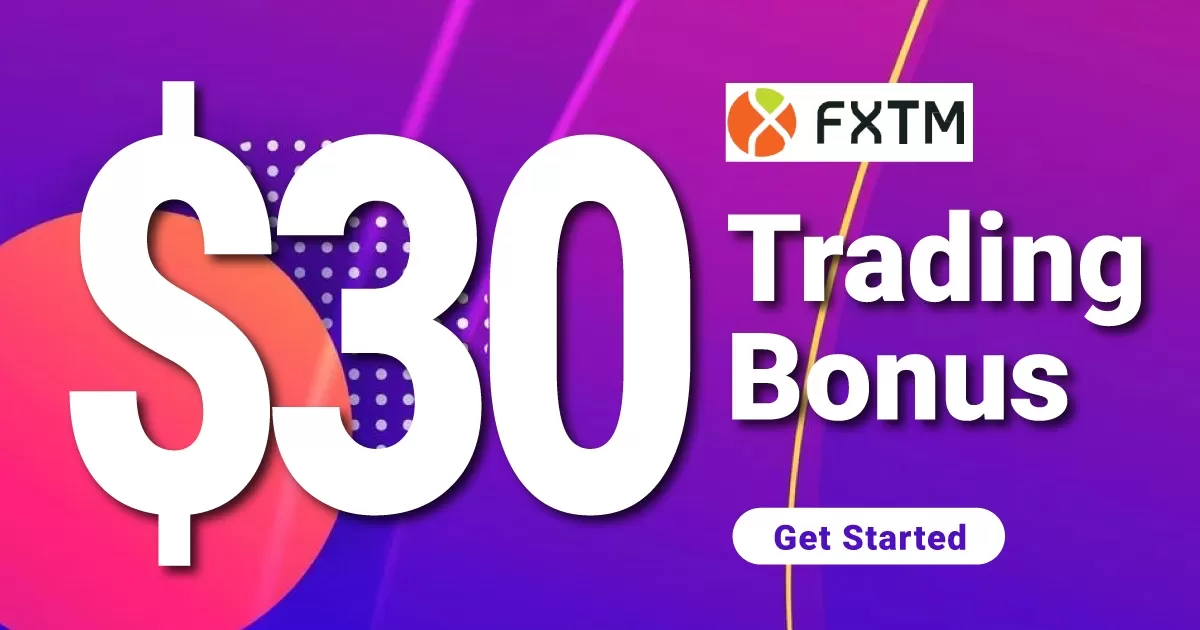 Get $30 Trading Bonus on FXTM