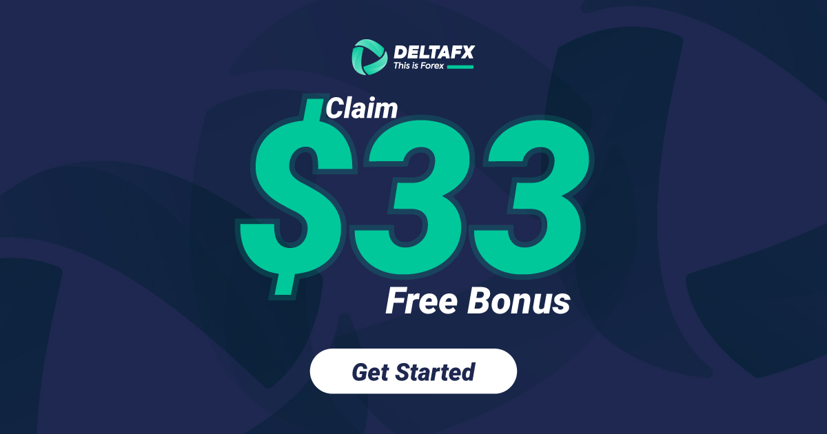 $33 Forex Free No Deposit Bonus from DeltaFX