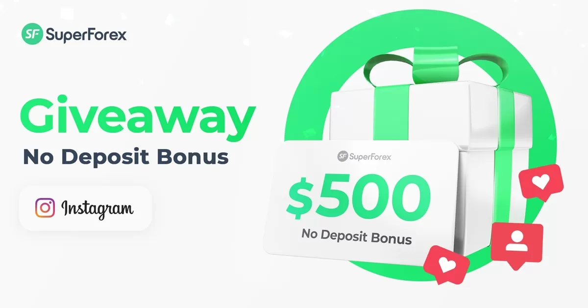 $500 No Deposit Instagram Bonus on Super