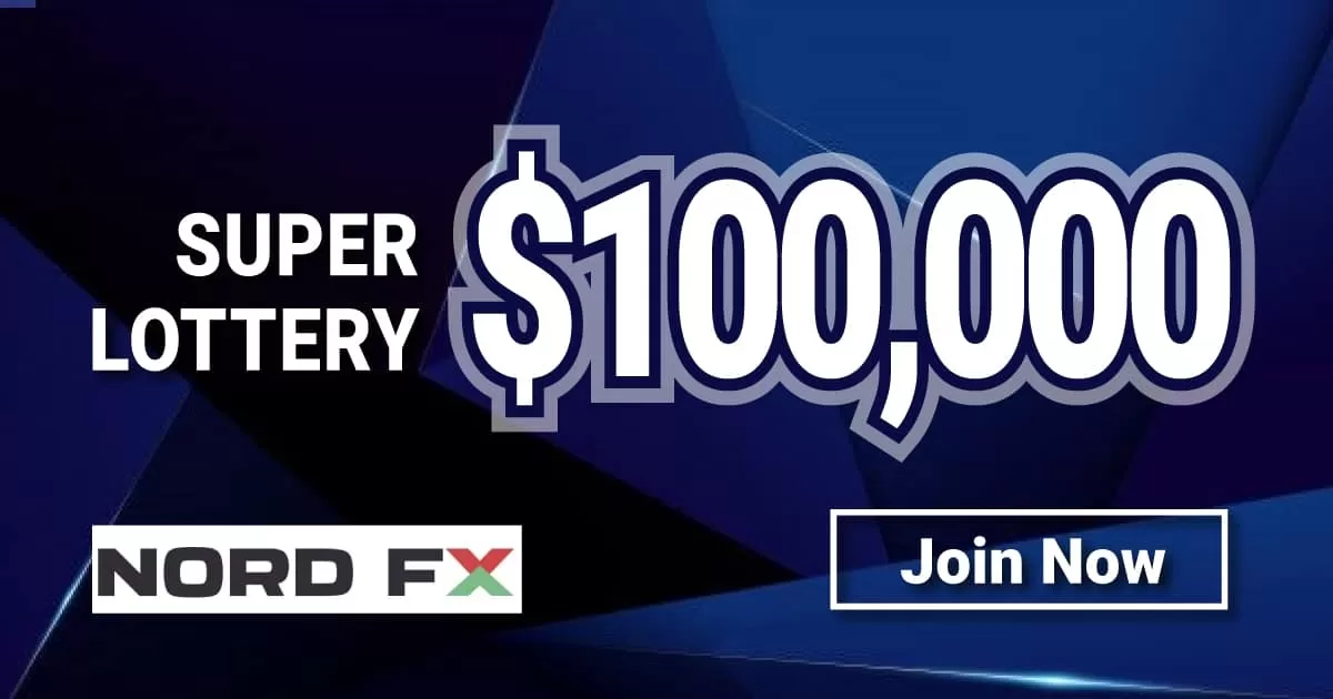 Receive $100,000 to participate in Super Lottery on NordFX