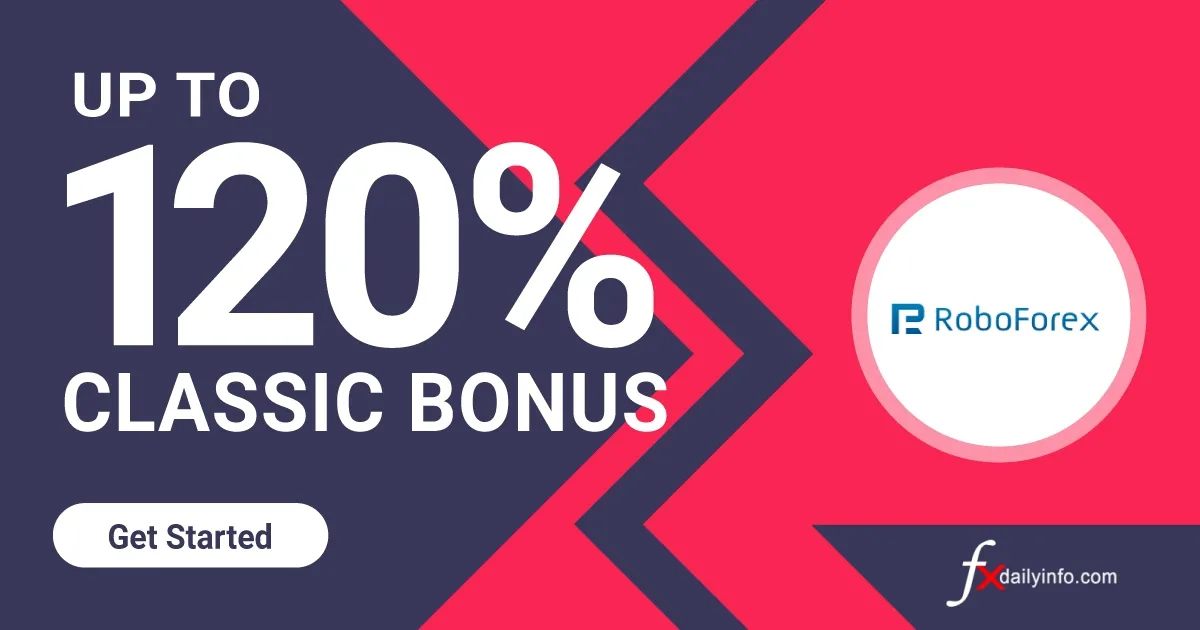 Forex up to 120% Classic Bonus by RoboForex