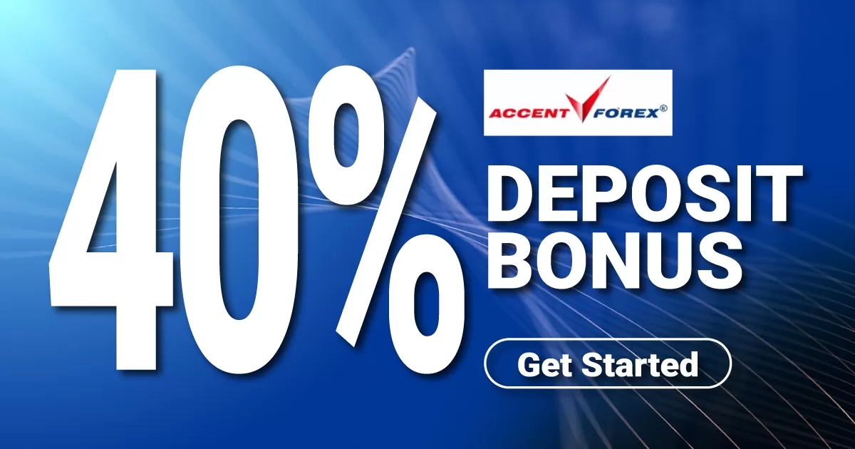 AccentForex 40% Deposit Bonus Offer