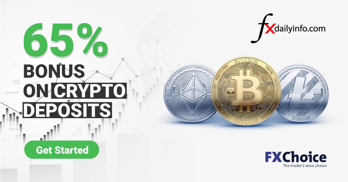 65% Bonus on Crypto Deposit