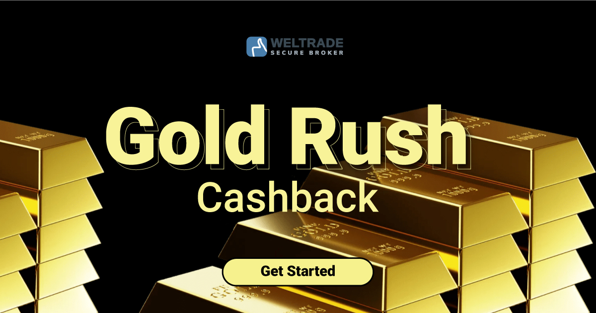 Get a Gold Rush Cashback from Weltrade