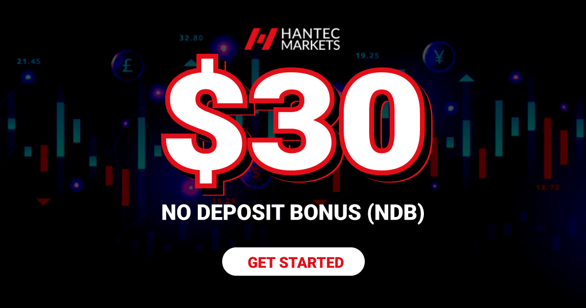 Hantec Markets $30 Forex No Deposit Bonu