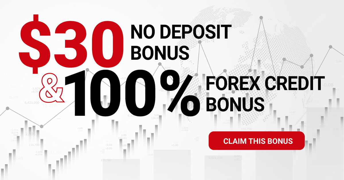 HF Markets $30 No Deposit Bonus