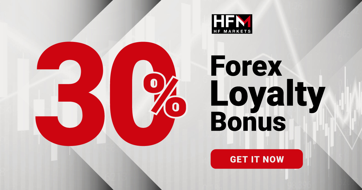HF Markets 30% Forex Loyalty Bonus