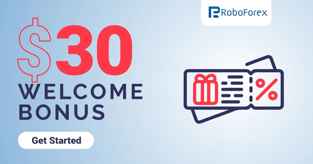 RoboForex $30 Welcome No Deposit Trading