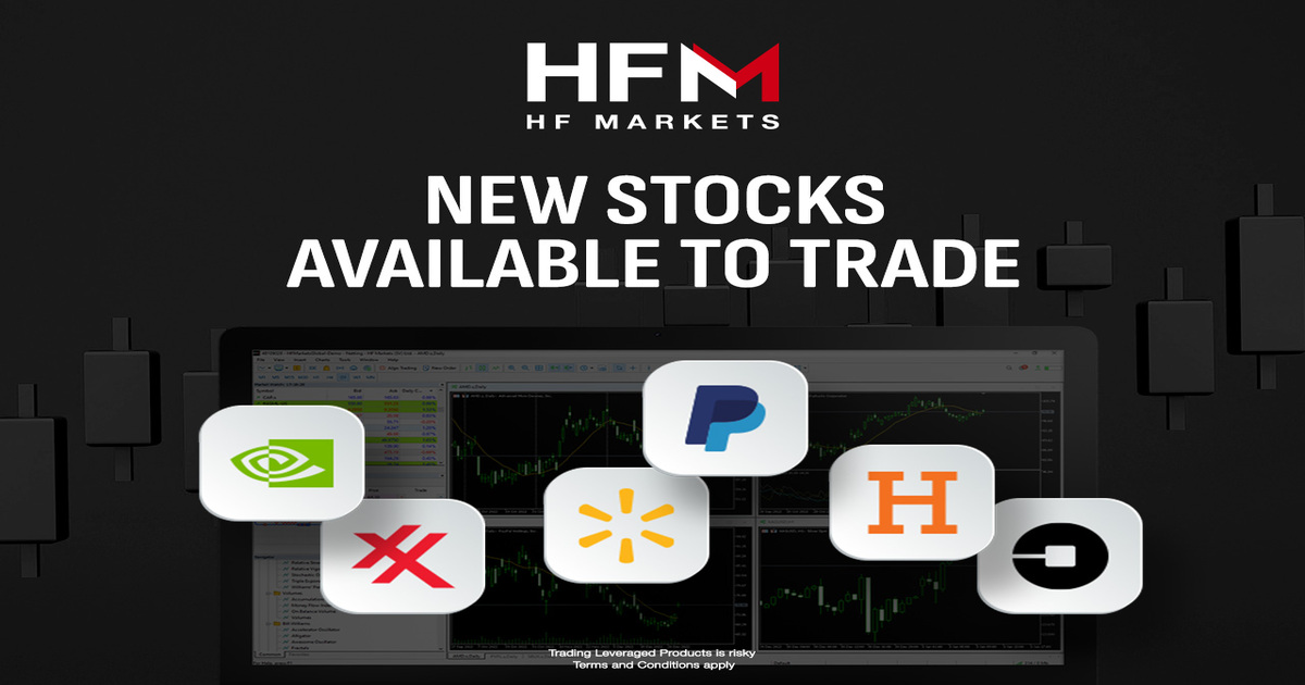 HFM Adds More Popular Stocks On MetaTrader 4