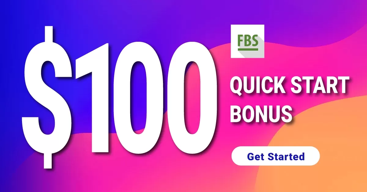 FBS Quick Start 100 USD Forex Deposit Bo