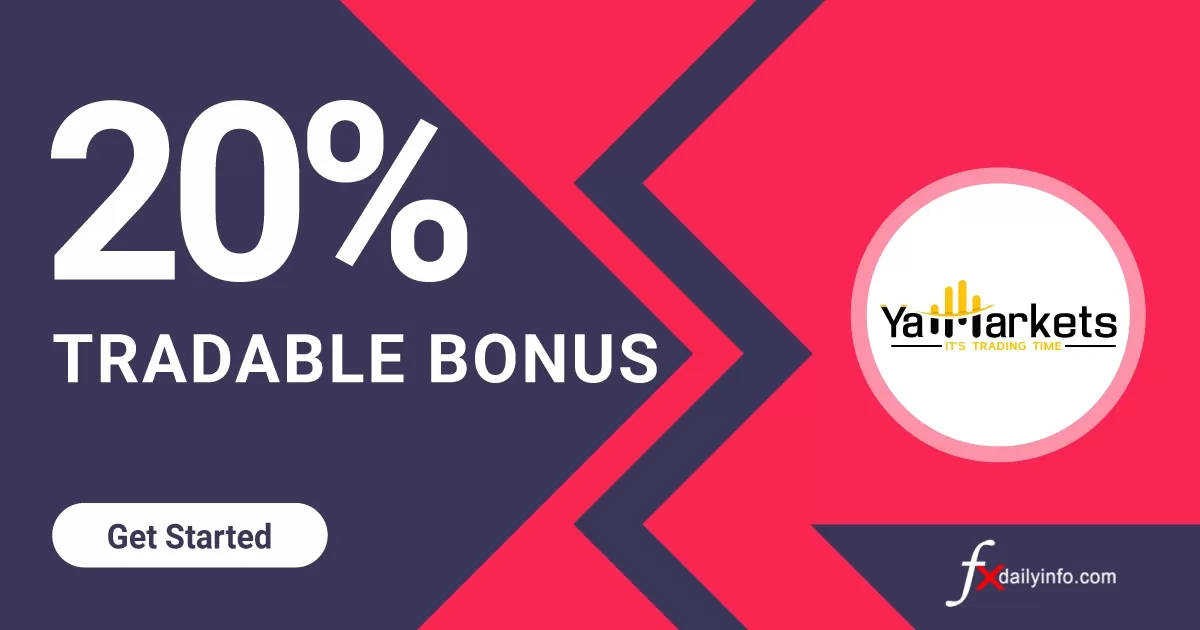 Yamarkets 20% Free Tradable Deposit Bonu