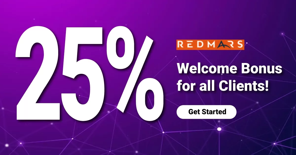 Get RedMars 25% Deposit Bonus