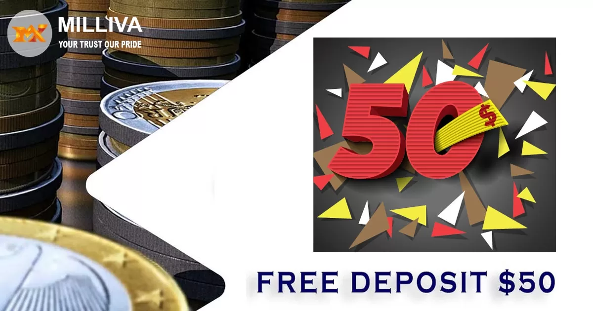 Milliva $50 Free Welcome Deposit Promoti