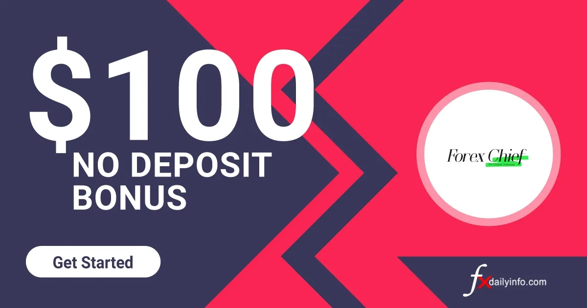 ForexChief 100 USD Forex No Deposit Bonu
