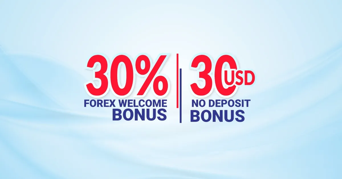 Get 30% Forex Welcome Bonus for GMI Mark