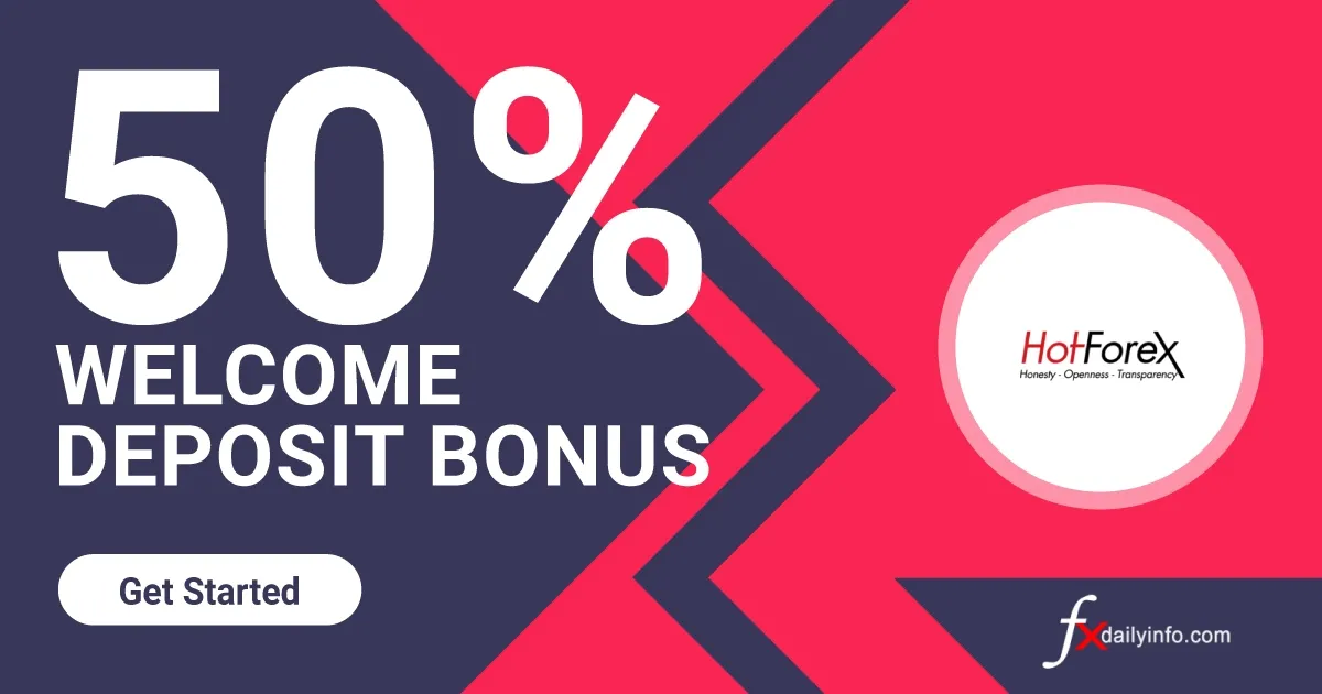 HotForex 50% Forex Welcome Deposit Bonus